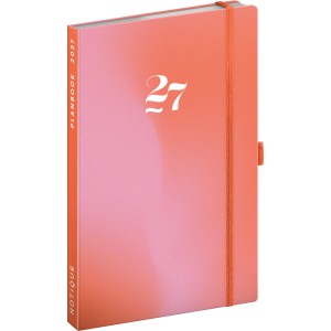 Agenda / notesz Coral 2027, 13 x 21 cm