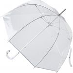 Átlátszó esernyő, fehér (7962-02)