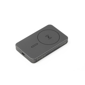 Brandcharger Powerwave 5000 mAh powerbank, sötétszürke (powerbank)