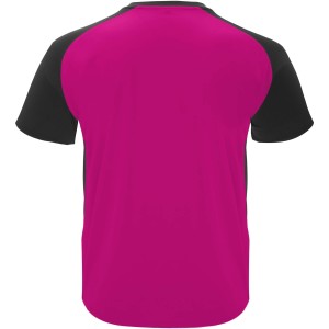 Bugatti rvid ujj gyerek sportpl, fuchsia, solid black (T-shirt, pl, kevertszlas, mszlas)