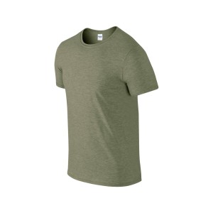 Gildan SoftStyle frfi pl, Heather Military Green (T-shirt, pl, 90-100% pamut)