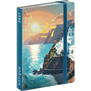 Heti agenda Riviera 2027, 9,8 x 14,5 cm