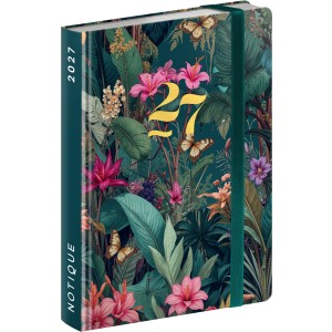 Heti agenda TroPictureal Jungle 2027, 9,8 x 14,5 cm