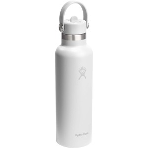Hydro Flask Standard Mouth sz�v�sz�las kulacs, 621 ml, feh�r