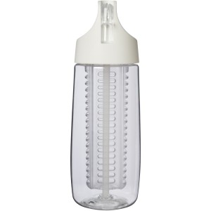 HydroFruit sport palack infuserrel, 700 ml, áttetsző fehér (sportkulacs)