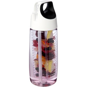 HydroFruit sport palack infuserrel, 700 ml, áttetsző fehér (sportkulacs)