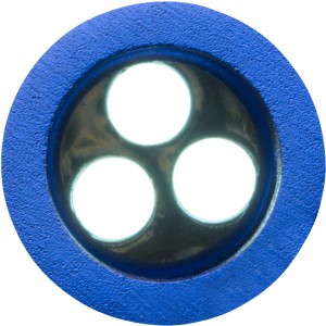 Üvegnyitó / kulcstartó / lámpa, kék (kulcstartó)