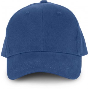 Kup 6 paneles organikus pamut baseballsapka, Royal Blue (sapka)