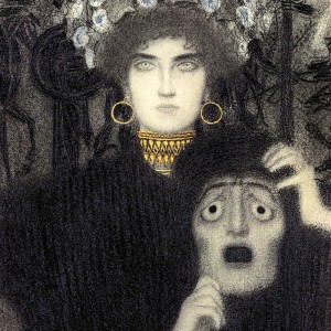 Lemeznaptr Gustav Klimt 2024, 30  30 cm (naptr)