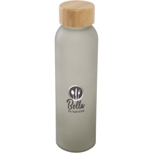 Lume üvegpalack bambusz fedéllel, 500 ml, lila (vizespalack)