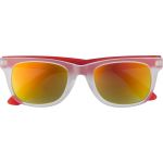 Napszemüveg, UV400, piros (7826-08)