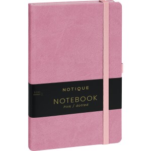 Notebook Pink, dotted, 13 � 21 cm