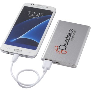 Pep 4000 mAh-s powerbank, ezst (powerbank)