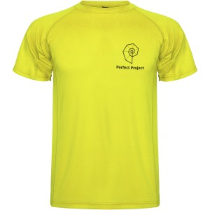 Roly Montecarlo frfi sportpl, Fluor Yellow (T-shirt, pl, kevertszlas, mszlas)