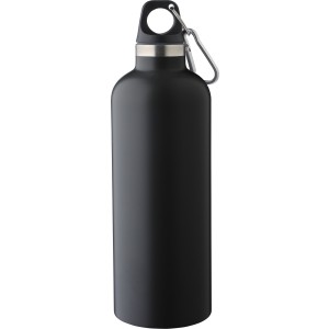 jraacl duplafal kulacs, 500 ml, fekete (termosz)